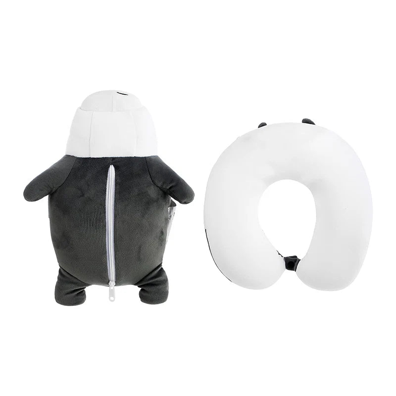 We Bare Bears Adjustable U-shaped Pillow (Panda)