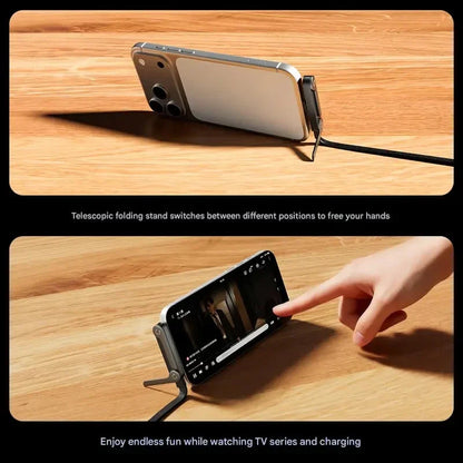 🎁Last Day Promotion 48% Off⚡2-in-1 Invisible Stand Fast Charging Cable