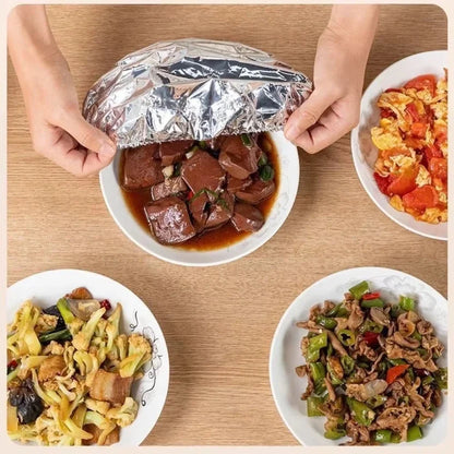Reusable Aluminum Foil Bowl Cover