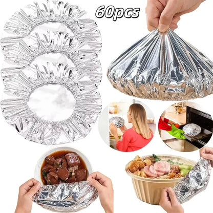 Reusable Aluminum Foil Bowl Cover