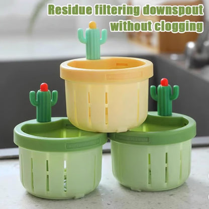 Cactus Kitchen Automatic Dumping Sink Filter