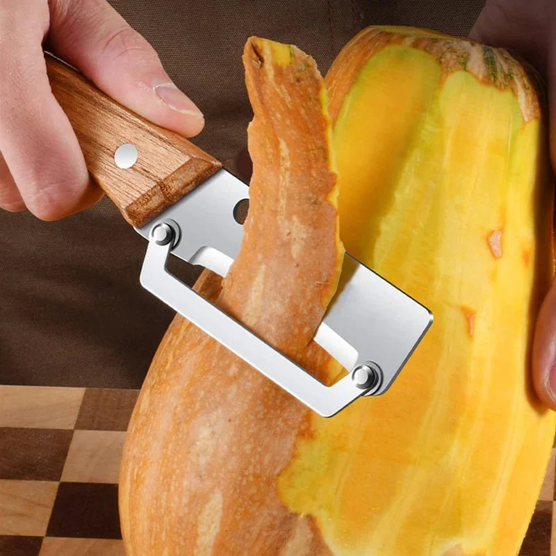 🏆 Last Day Special Price ! 🎉BUY 1 GET 1 FREE🎁 Thickened Stainless Steel Multi-Peeler – Heavy-Duty, Wide Blade, Bottle Opener 🍺