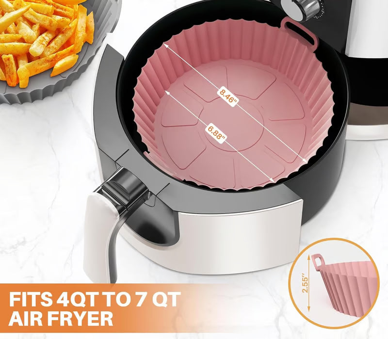 🔥Air Fryer Silicone Baking Tray🍟