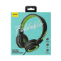 Foldable Head Phone (Green+Black)