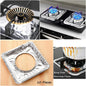 (Pack of 10) Disposable Oil Resistant and Heat Proof Aluminum Covers for Gas Stove Burners