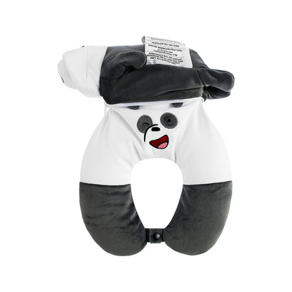 We Bare Bears Adjustable U-shaped Pillow (Panda)