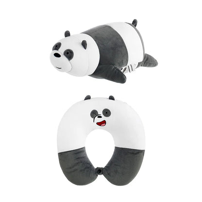 We Bare Bears Adjustable U-shaped Pillow (Panda)