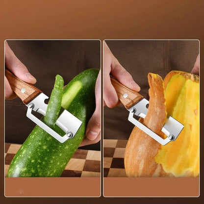 🏆 Last Day Special Price ! 🎉BUY 1 GET 1 FREE🎁 Thickened Stainless Steel Multi-Peeler – Heavy-Duty, Wide Blade, Bottle Opener 🍺