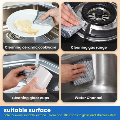 Multifunctional Wire Dish Cleaning Cloth (Buy 10 Get 10 Free – Pack of 20)