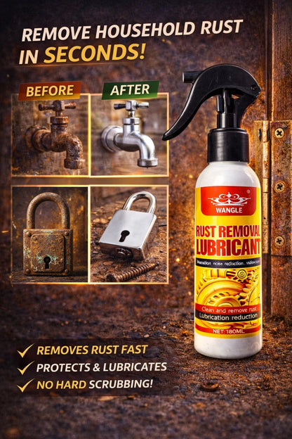 ⏳🏆Anti-Rust Lubricant Spray & Rust Remover-4| 🔥Buy 1 Get 1 Free🔥