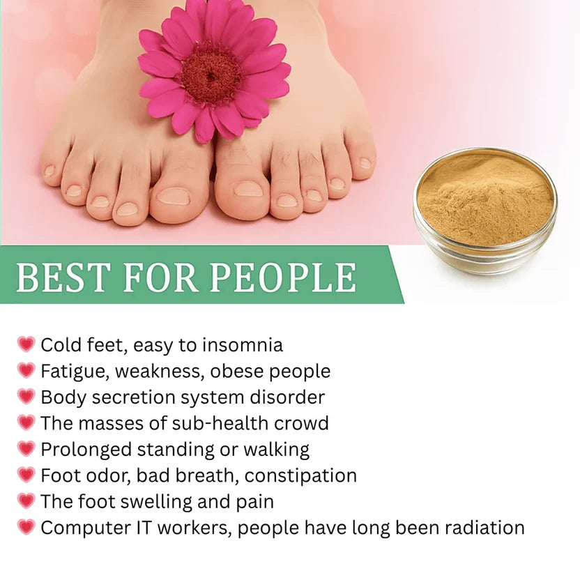 Detox Foot Patch- 10 Patches - Better Sleep, remove body toxins