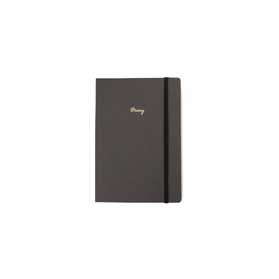 Monthly Plan Stitch-bound Book (160 Sheets)(Black)