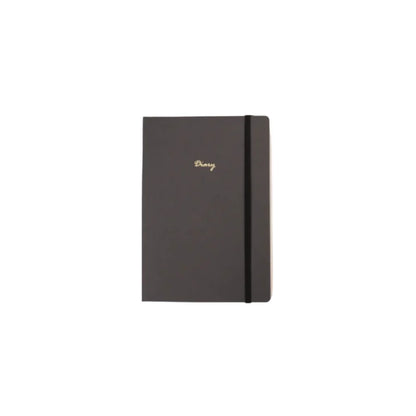 Monthly Plan Stitch-bound Book (160 Sheets)(Black)