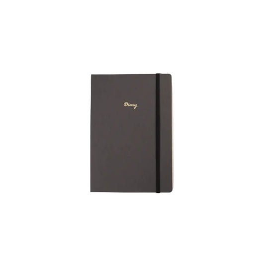 Monthly Plan Stitch-bound Book (160 Sheets)(Black)