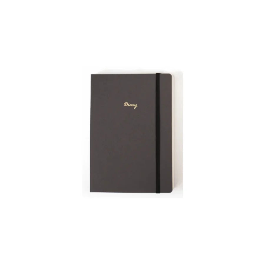 Monthly Plan Stitch-bound Book (160 Sheets)(Black)