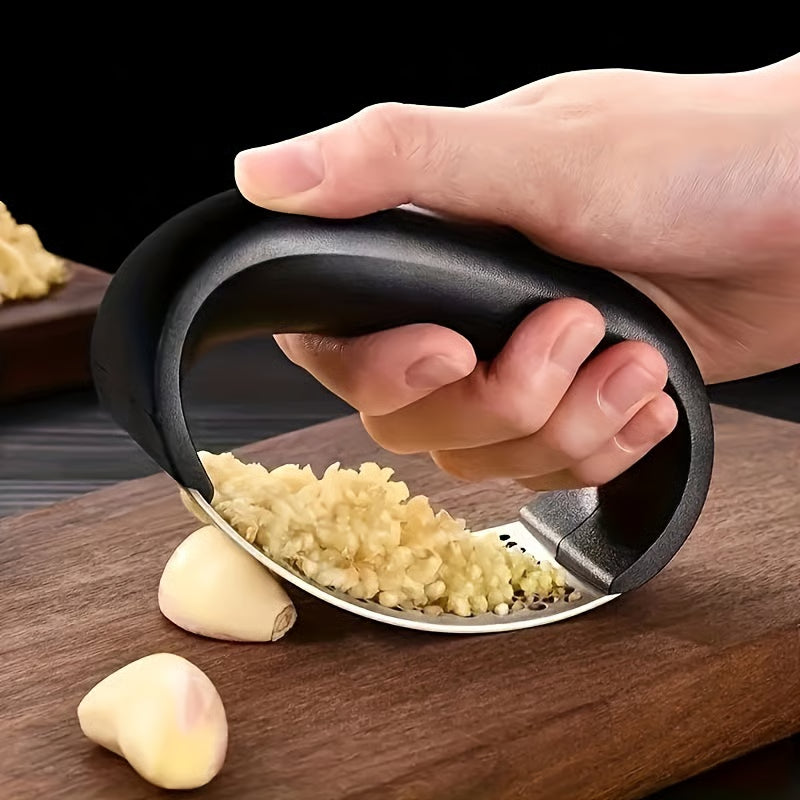 🔥430 Stainless Steel Ring Garlic Press