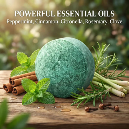 🦟 50% OFF NOW!🔇 🟢 Natural Peppermint Rodent Repellent Tablets – 10 Pack