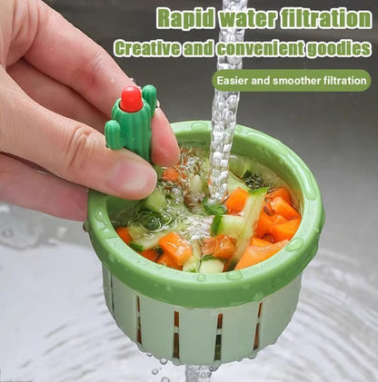 Cactus Kitchen Automatic Dumping Sink Filter