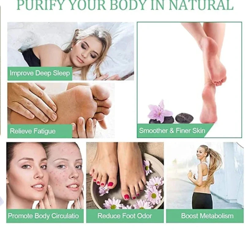 Detox Foot Patch- 10 Patches - Better Sleep, remove body toxins